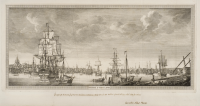 Utsikt av Stockholm från Saltsjön, 1768.[Bild]