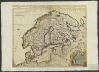 La Scandinavie et les Environs ....[Kartografiskt material]