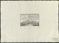 Utsigt af Fjället Wigeln öfver Öresunds Sjön från Beckaas i Norrige.[Bild]