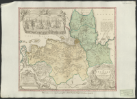 Ingermanlandiæ seu Ingriae novissima Tabula luci tradita.[Kartografiskt material]