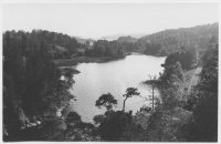 Brobacka, utsikt söderut mot Mjörn