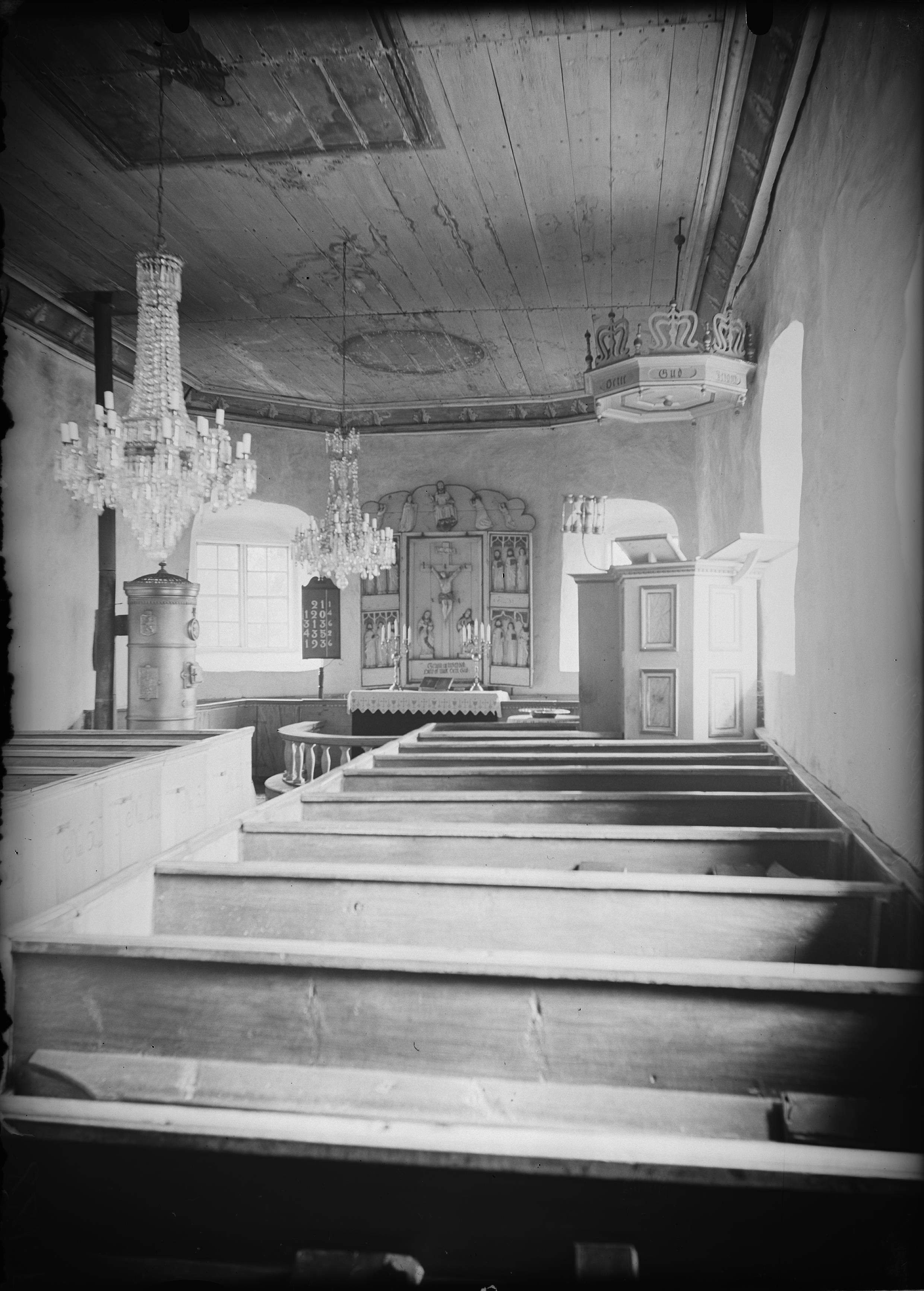 Axel Forssén, Vesene kyrka