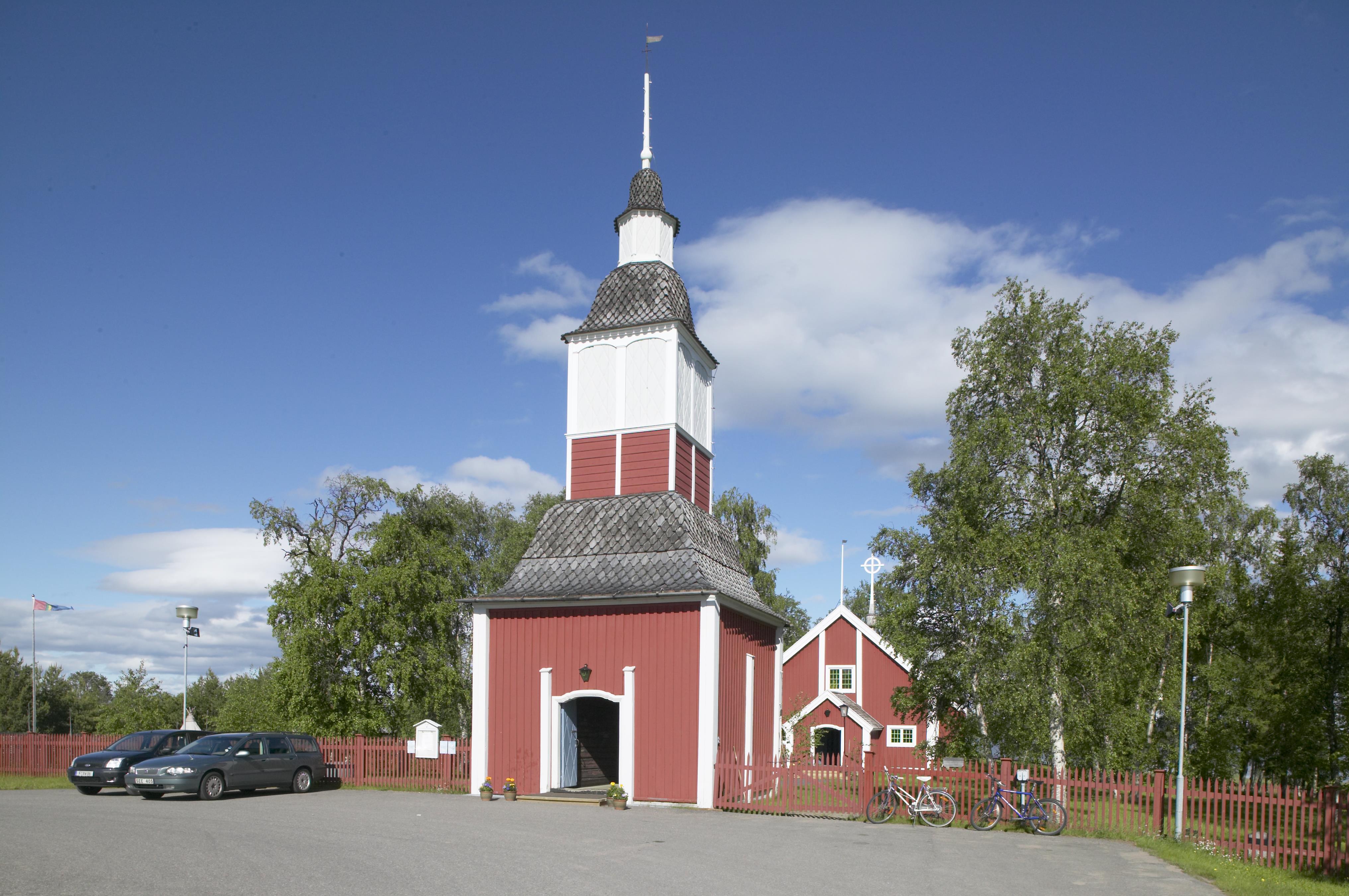 Bengt A Lundberg, Jukkasjärvi kyrka
