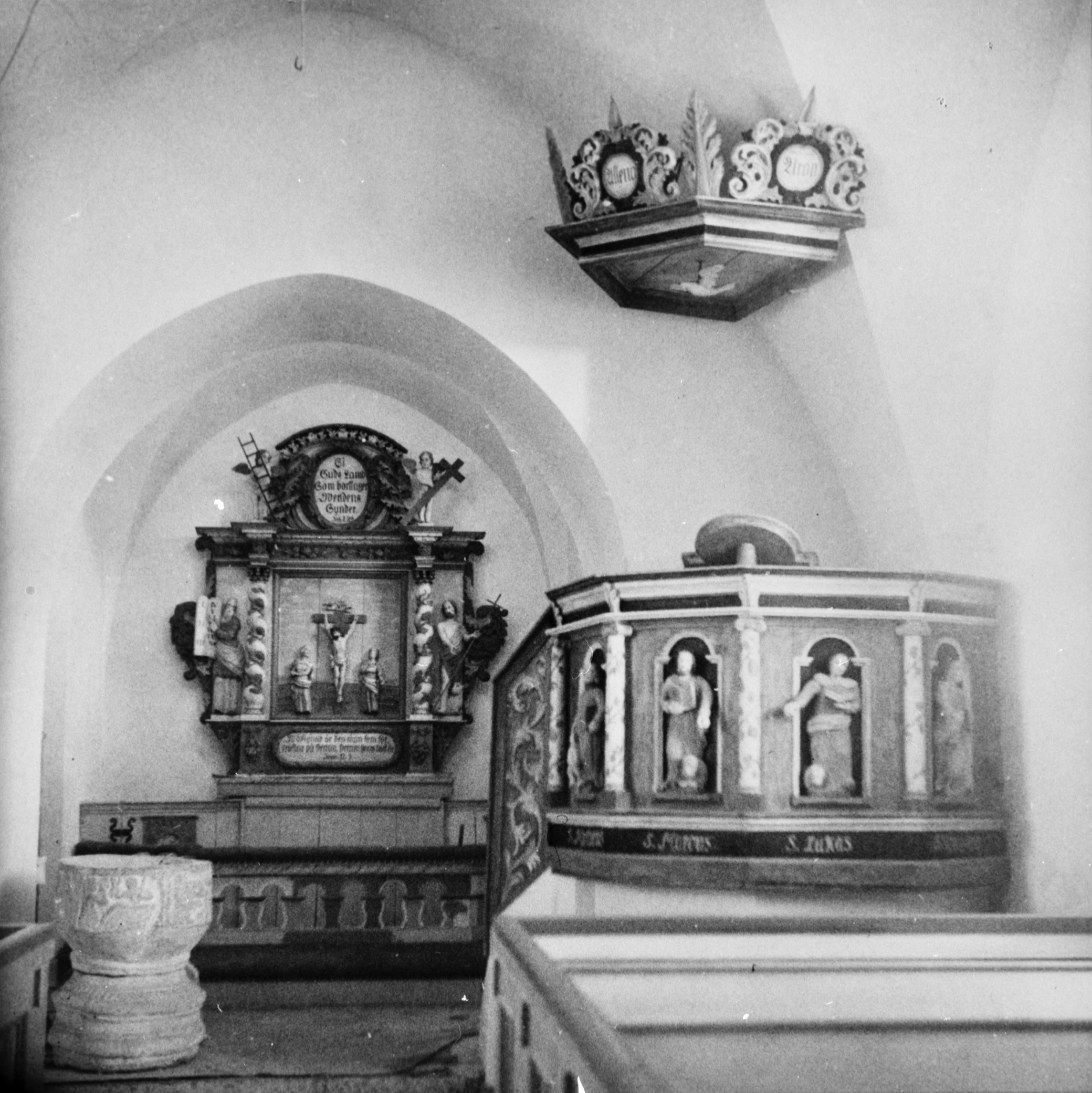 Olle Hellström, Högstena kyrka