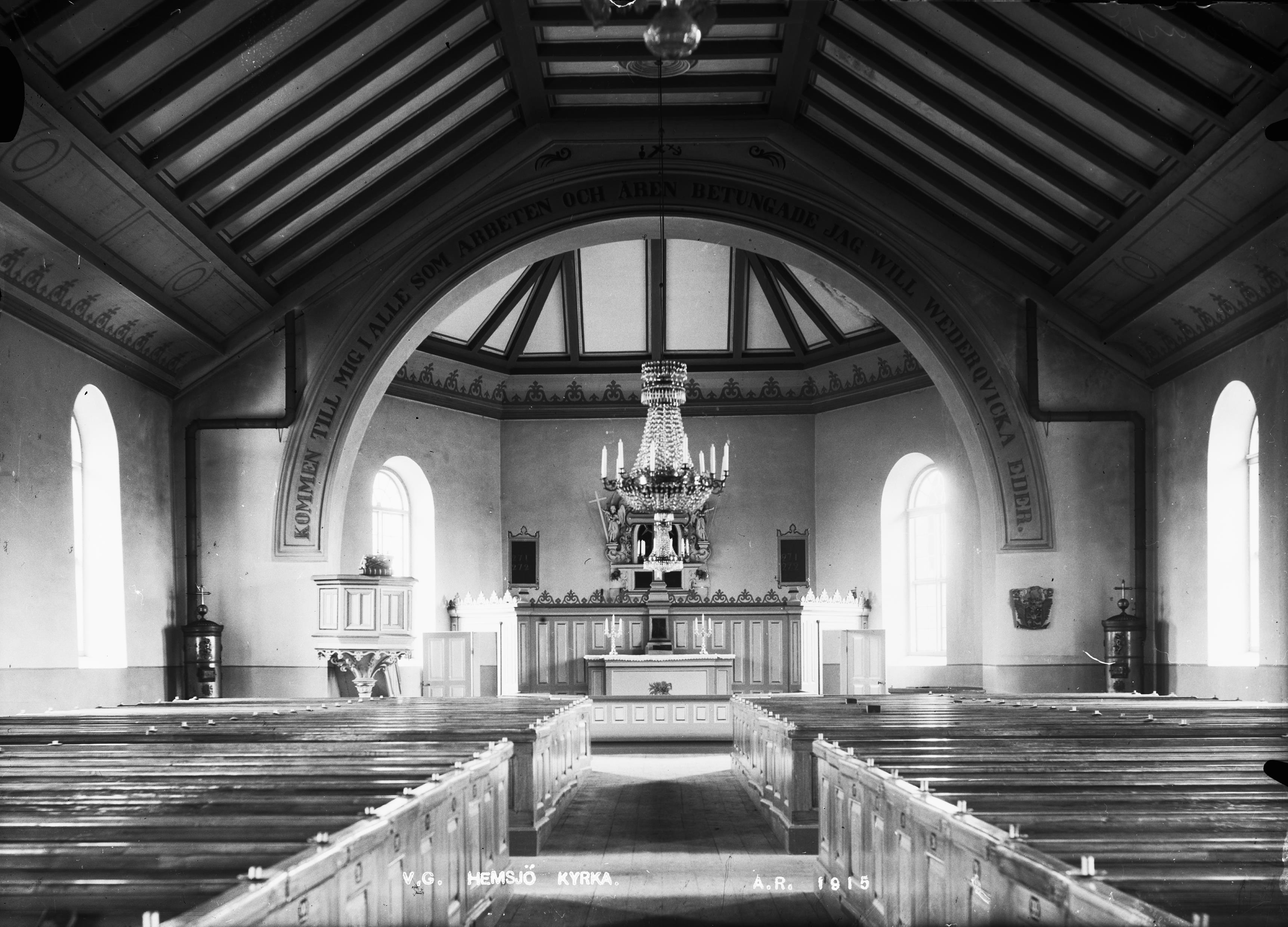 Anders Roland, Hemsjö kyrka
