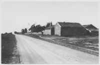 Vickleby, bygata med väderkvarnar