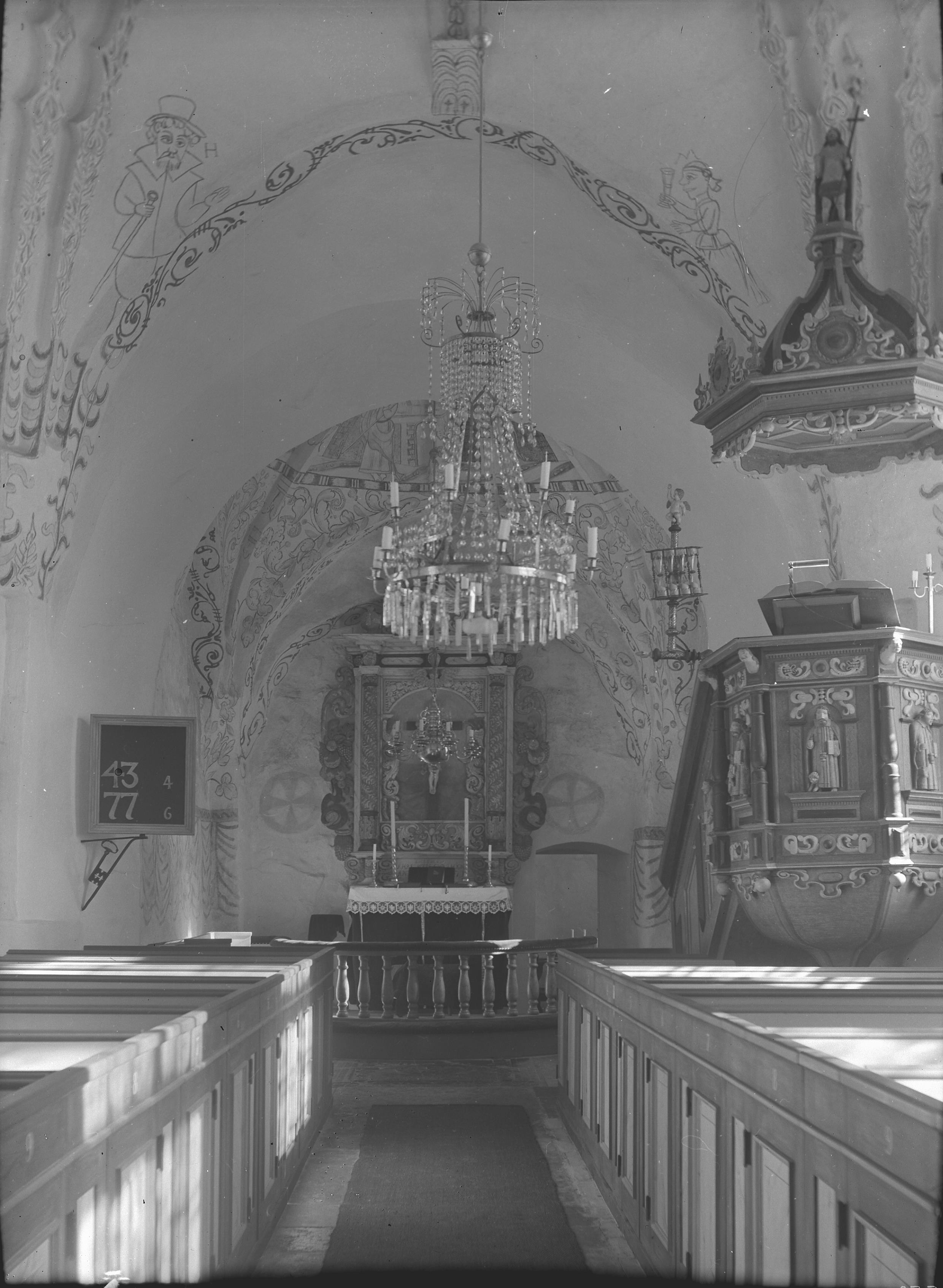 Einar Erici, Halla kyrka