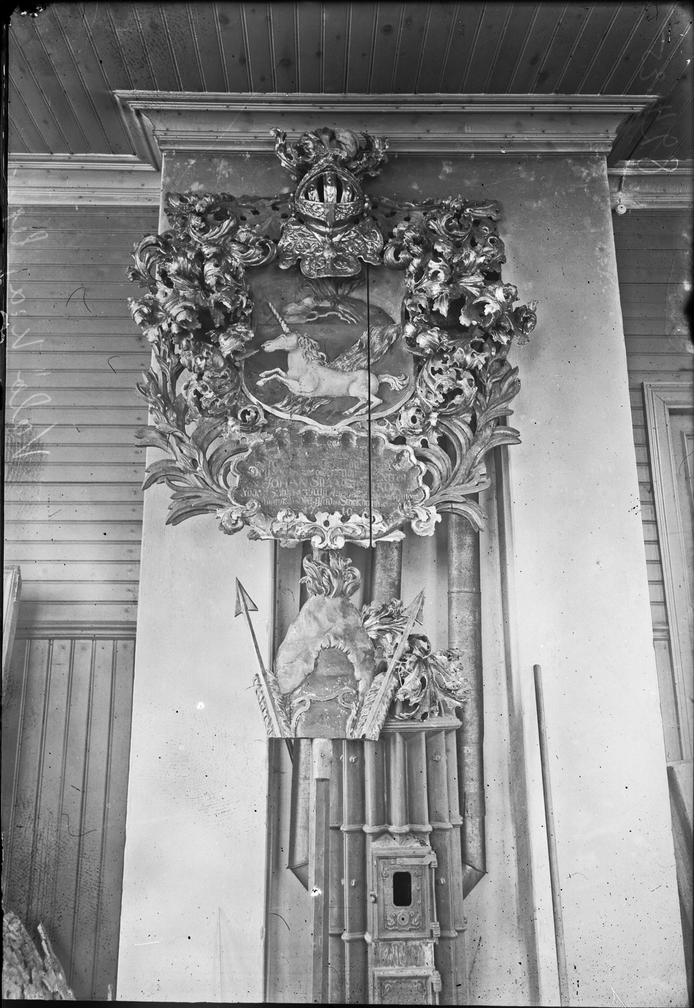 Alfred Nilson, Valö kyrka