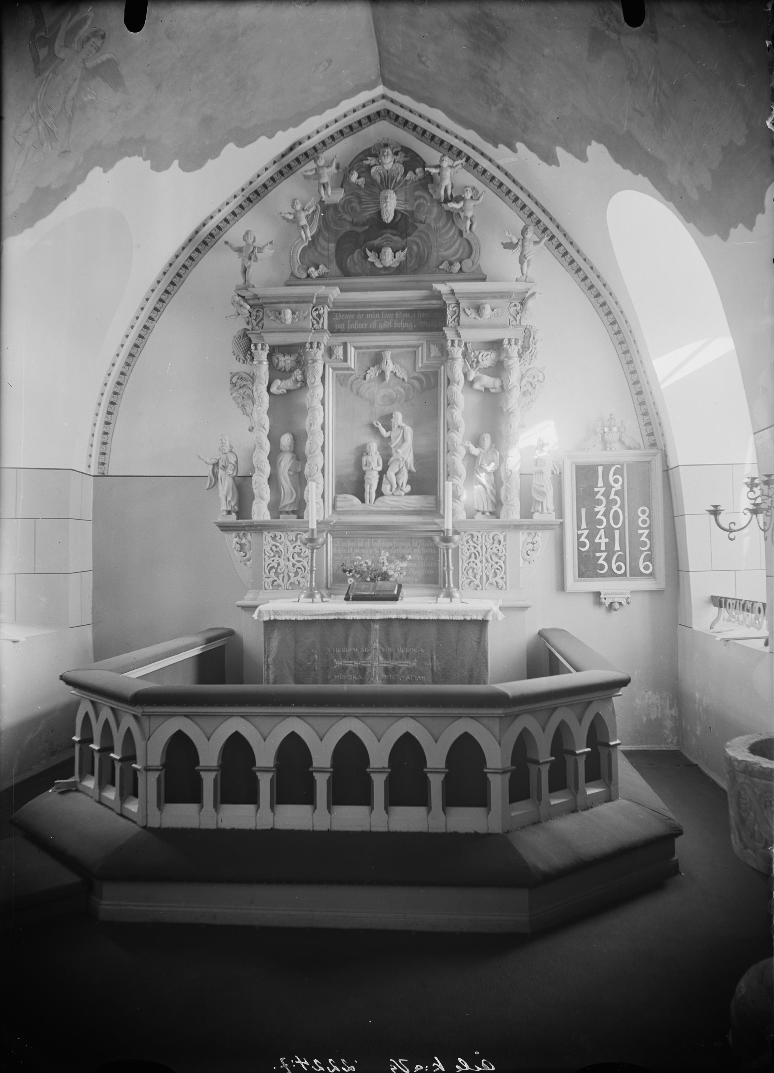 Axel Forssén, Åsle kyrka