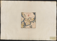 Karta öfver en del av Vestergötland, Skåne och Småland till Kalmar.