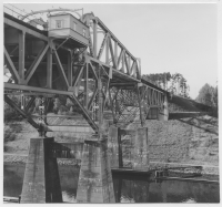 Södertälje kanal, järnvägsbron