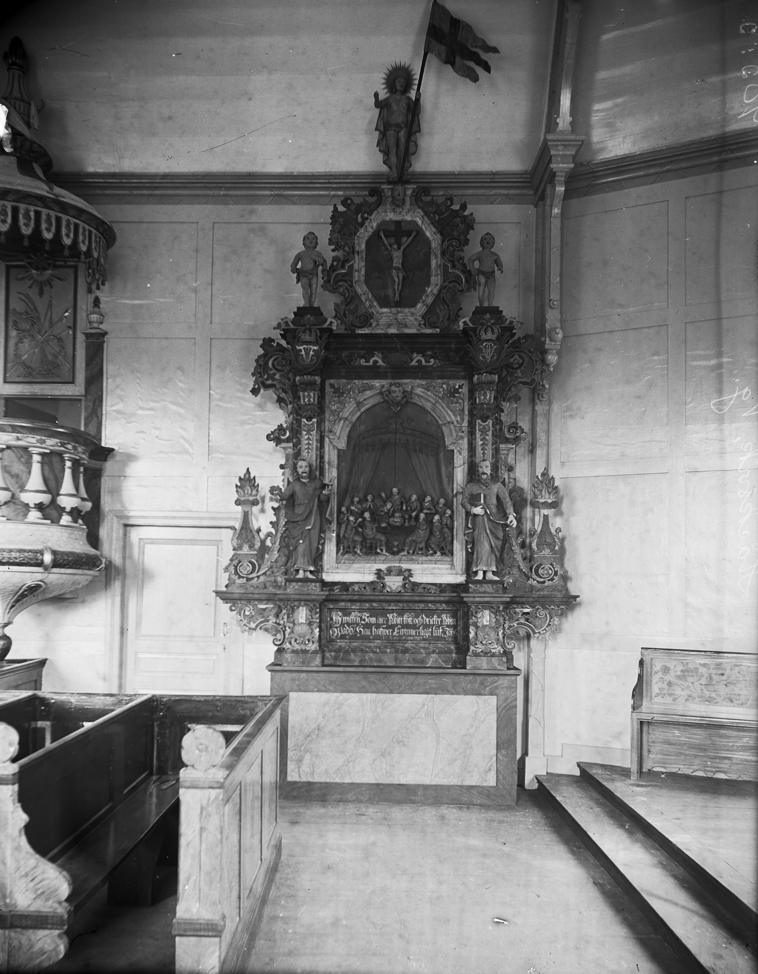 Axel Forssén, Håcksviks kyrka