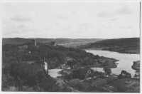 Kungälv, vy mot Göta älv