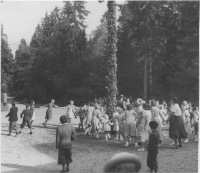 Tulseboda, midsommardansen trädes