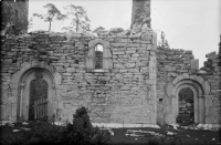 Lärbro, Ganns ödekyrka