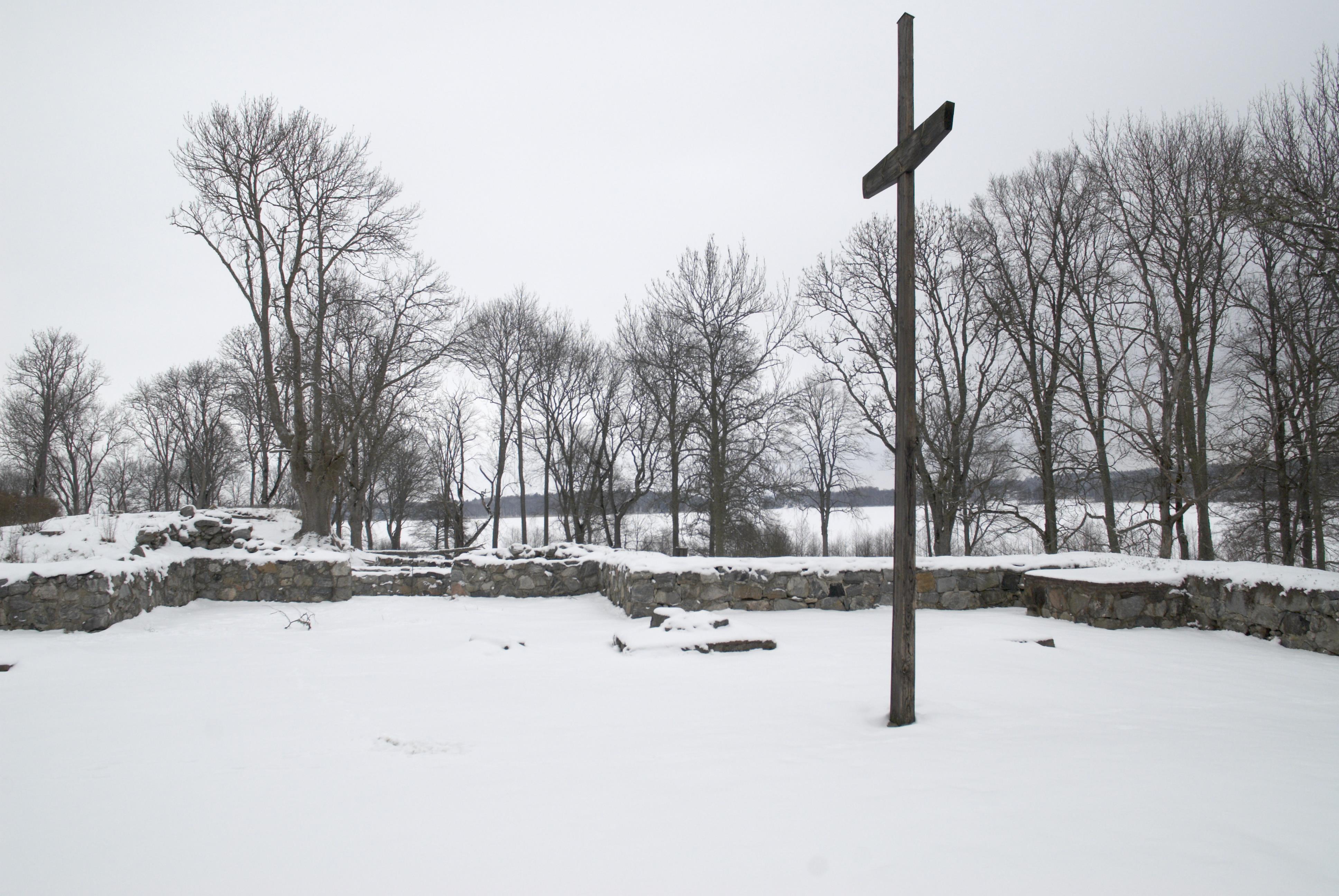 Bengt A Lundberg, Vårfruberga klosterruin