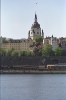 Stadsgårdskajen och Katarina kyrka