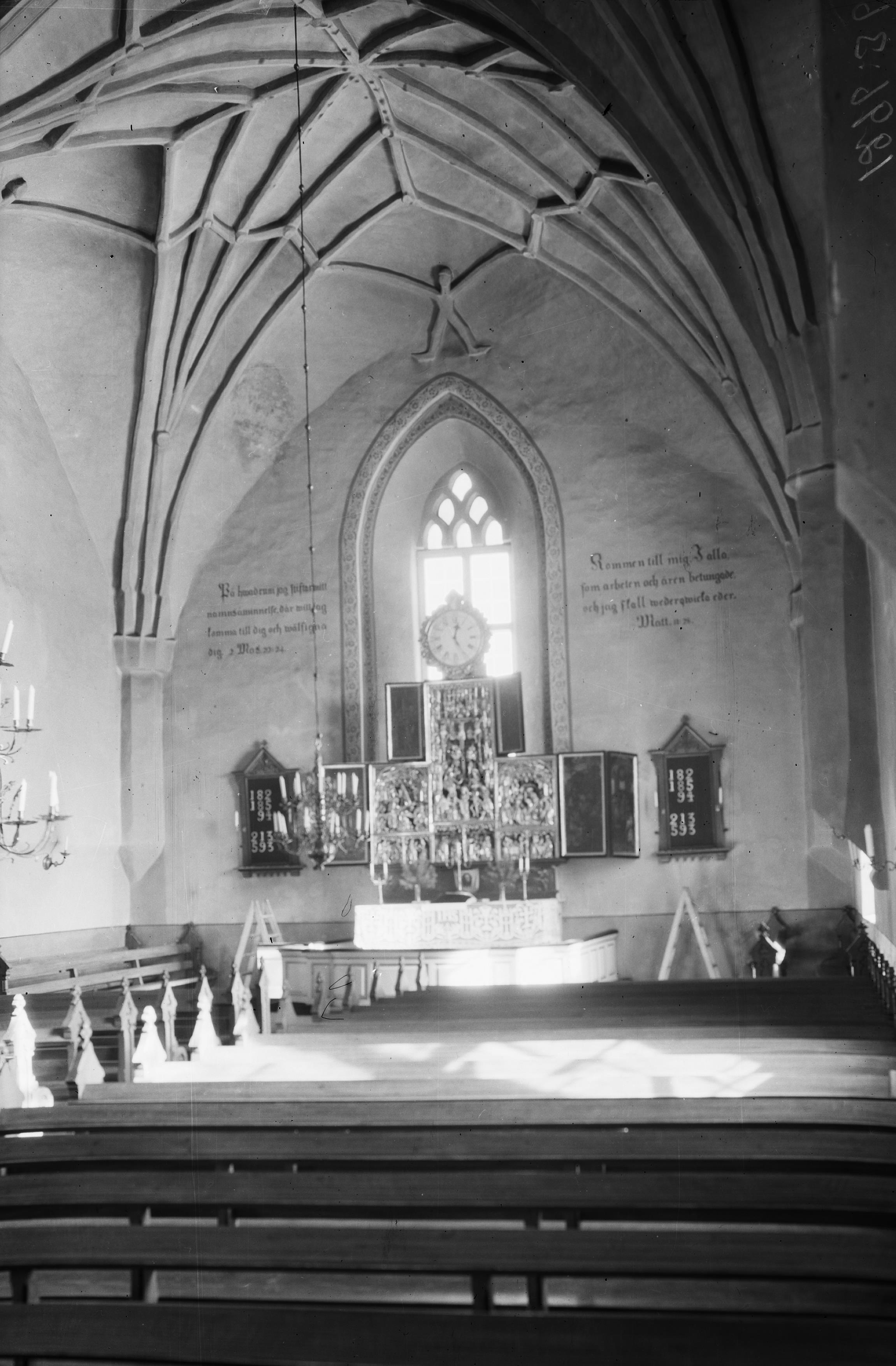 Sven Brandel, Möklinta kyrka
