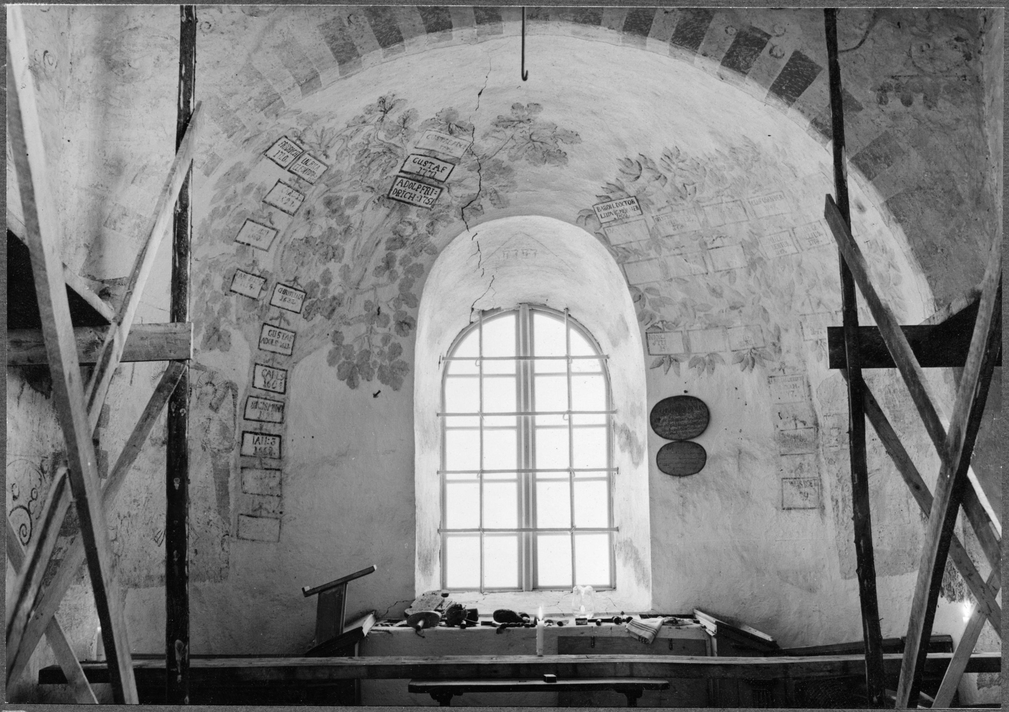 Sven Wahlgren, Drevs gamla kyrka