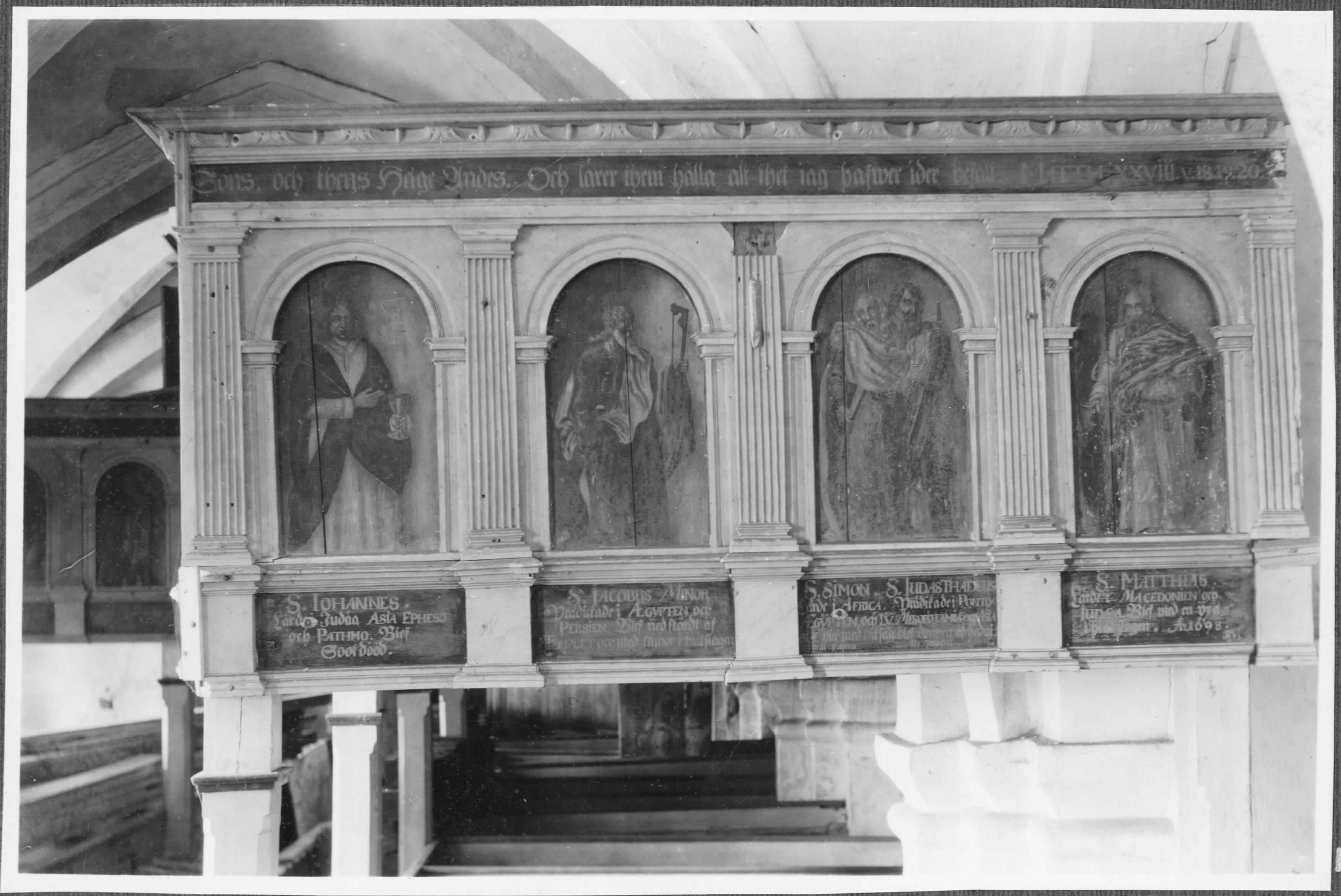 Erik Lundberg, Stora Hammars gamla kyrka