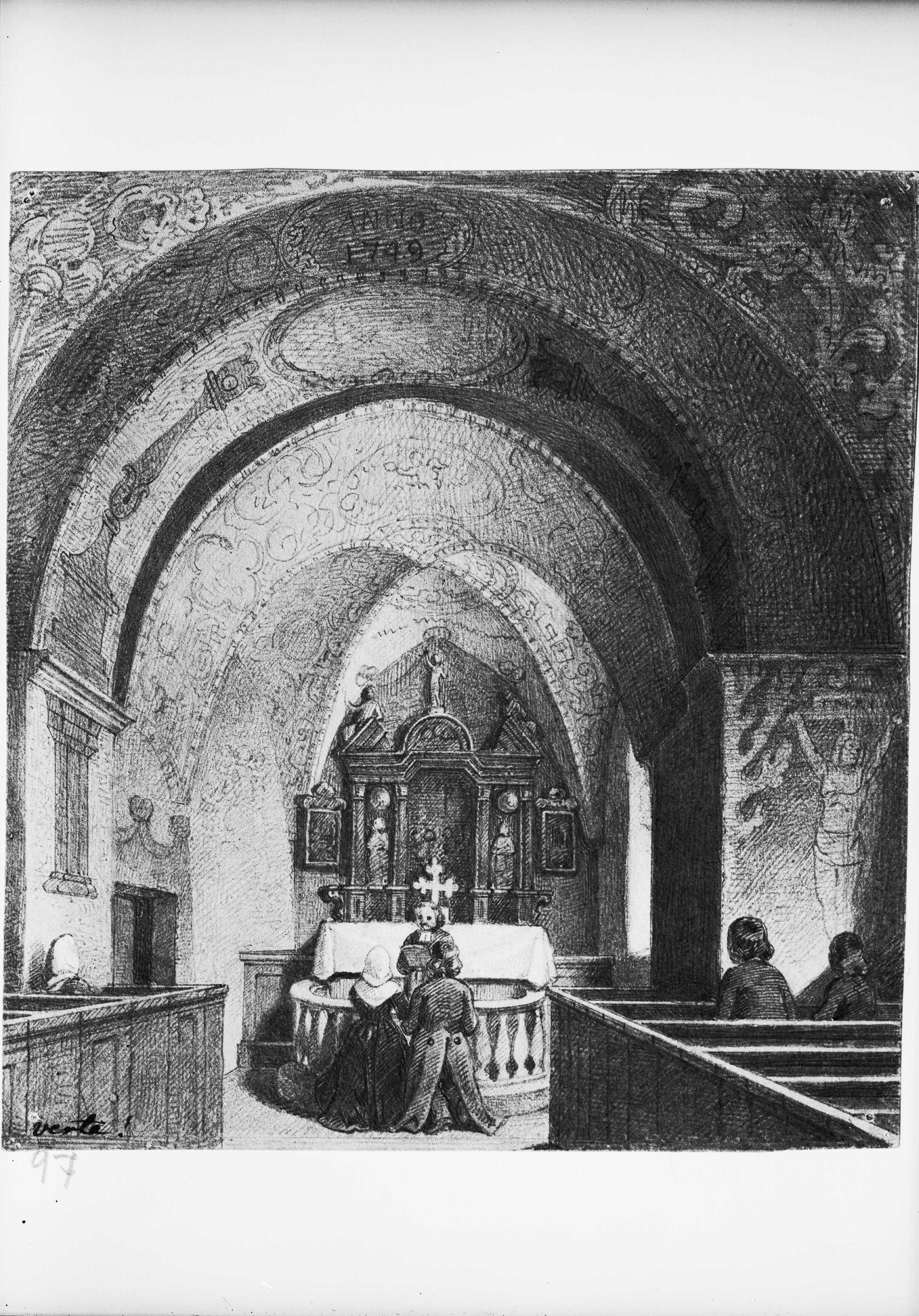 Okänd Okänd, Kungslena kyrka