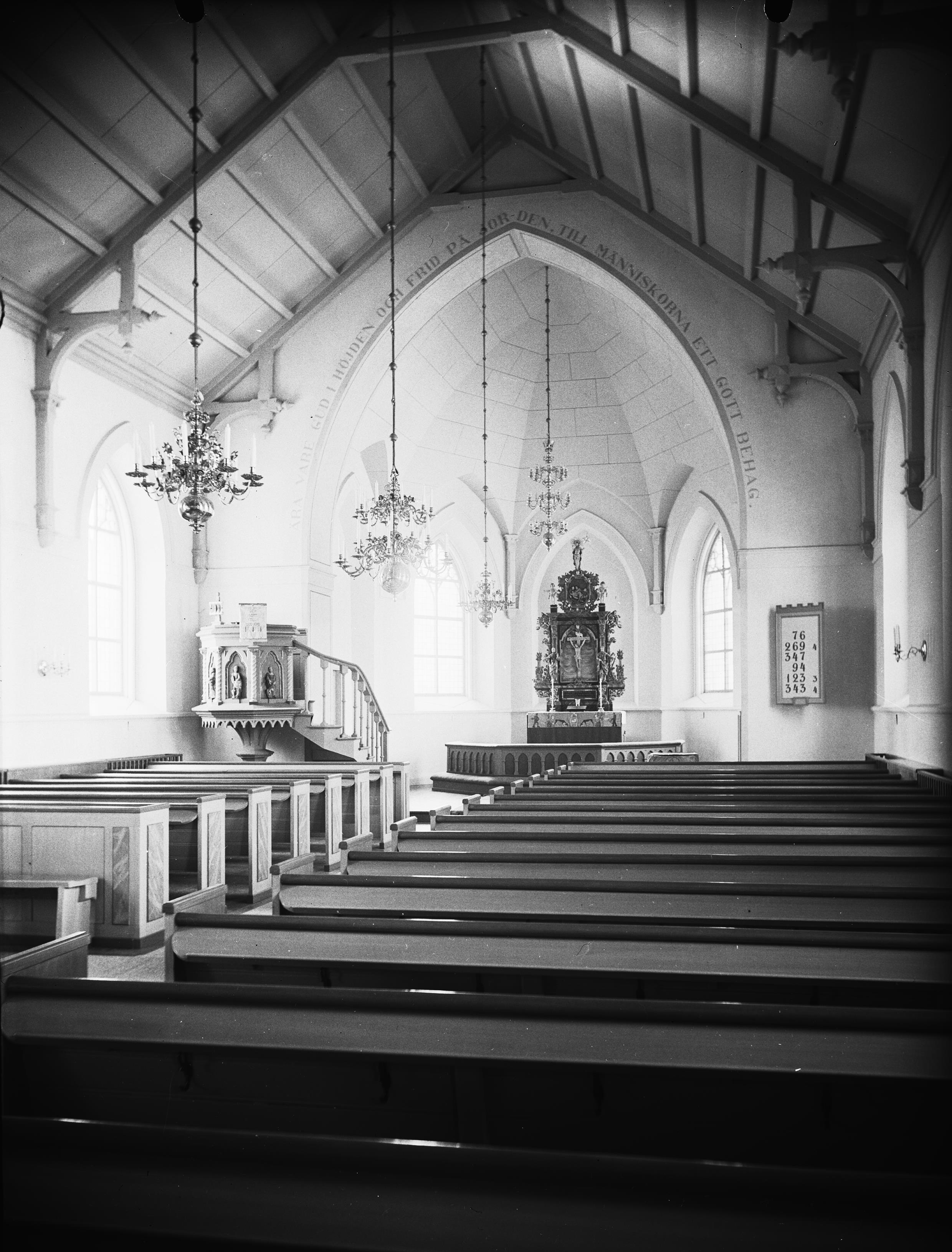 Axel Forssén, Flakebergs kyrka