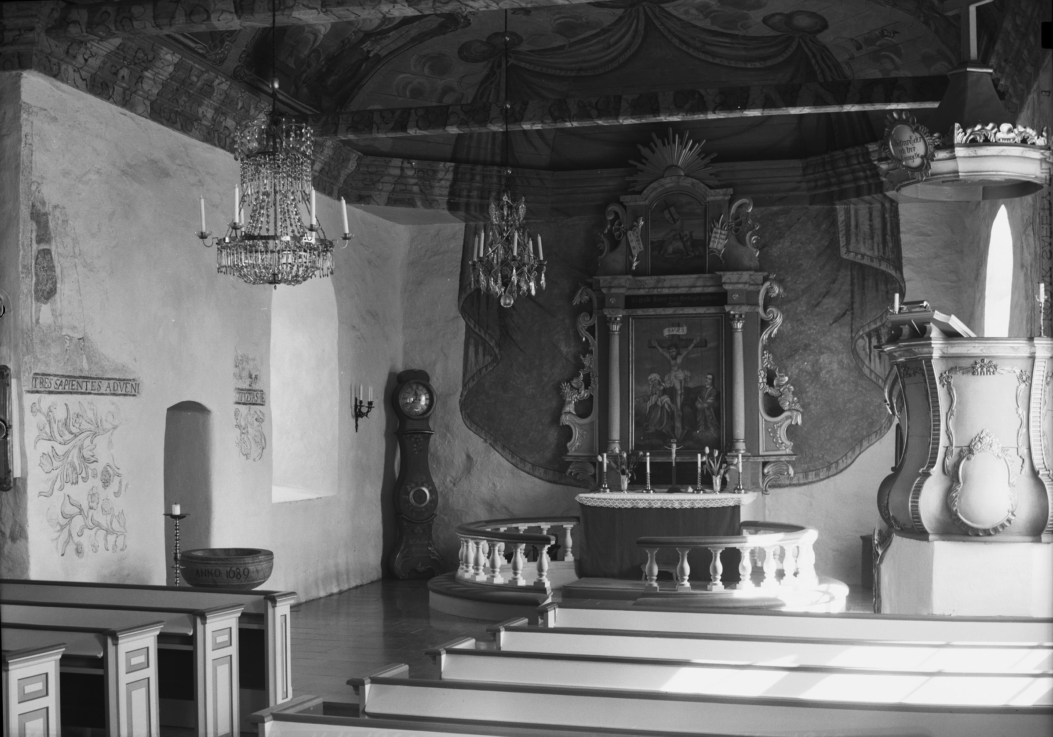 Harald Widéen, Bergums kyrka