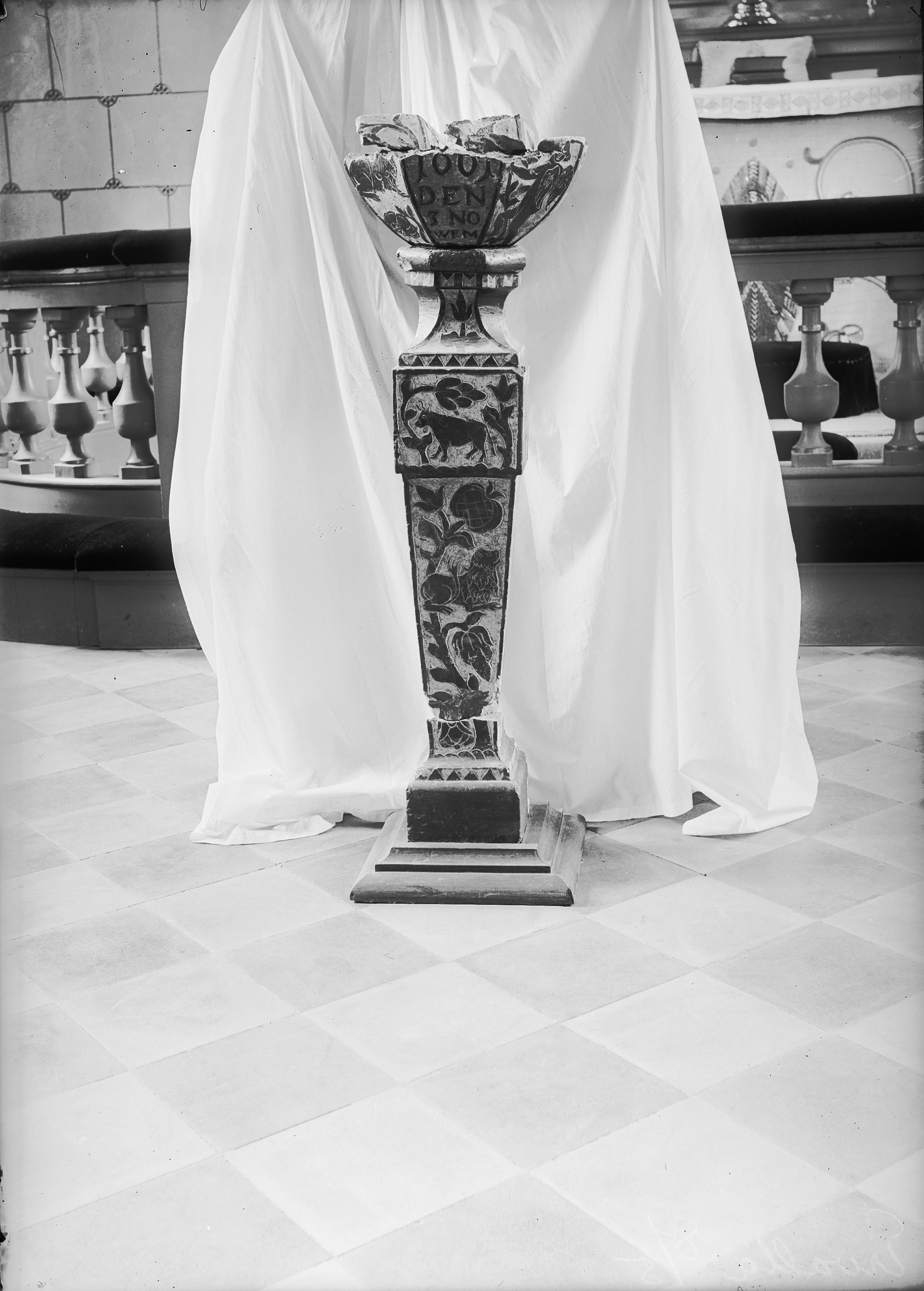 Bertil Waldén, Ervalla kyrka