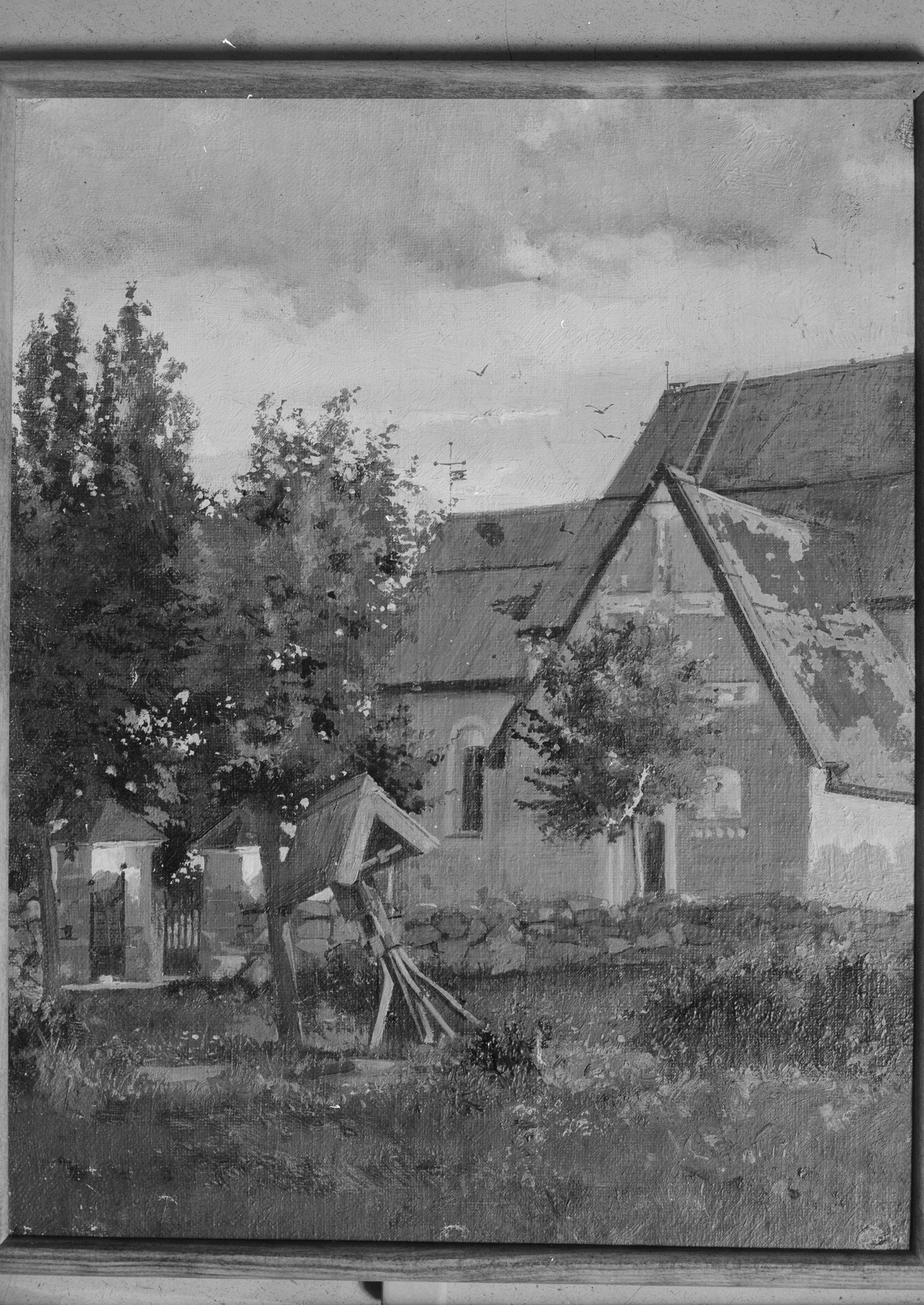 Nils Lagergren, Hilleshögs kyrka