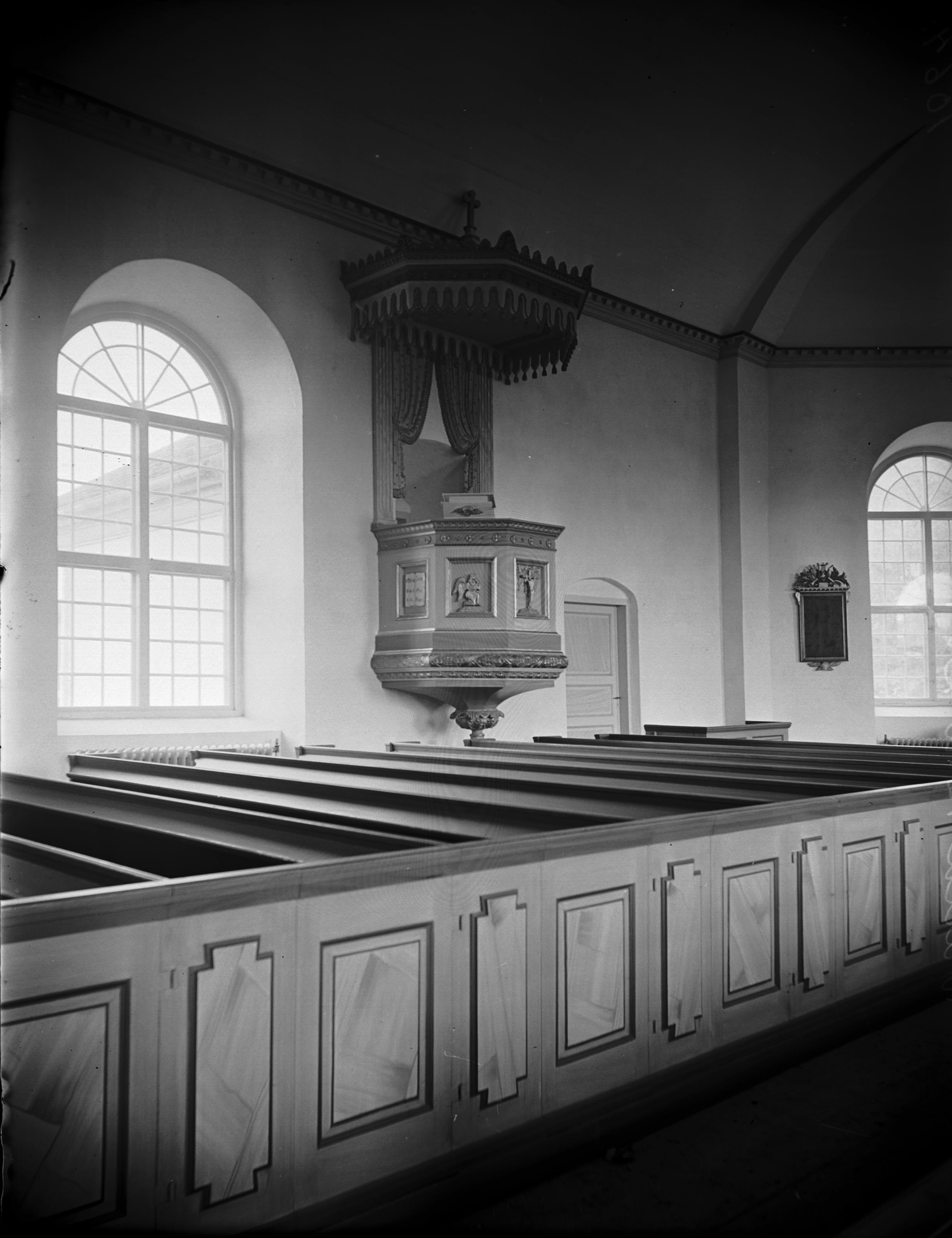 Axel Forssén, Valla kyrka