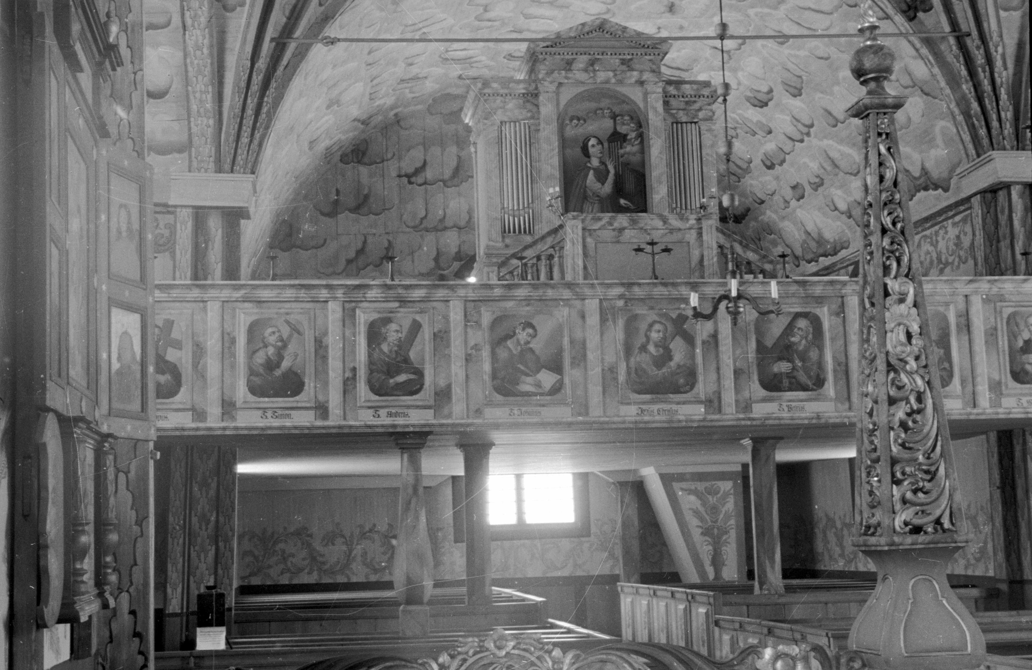 Bertil Berthelson, Älvros gamla kyrka