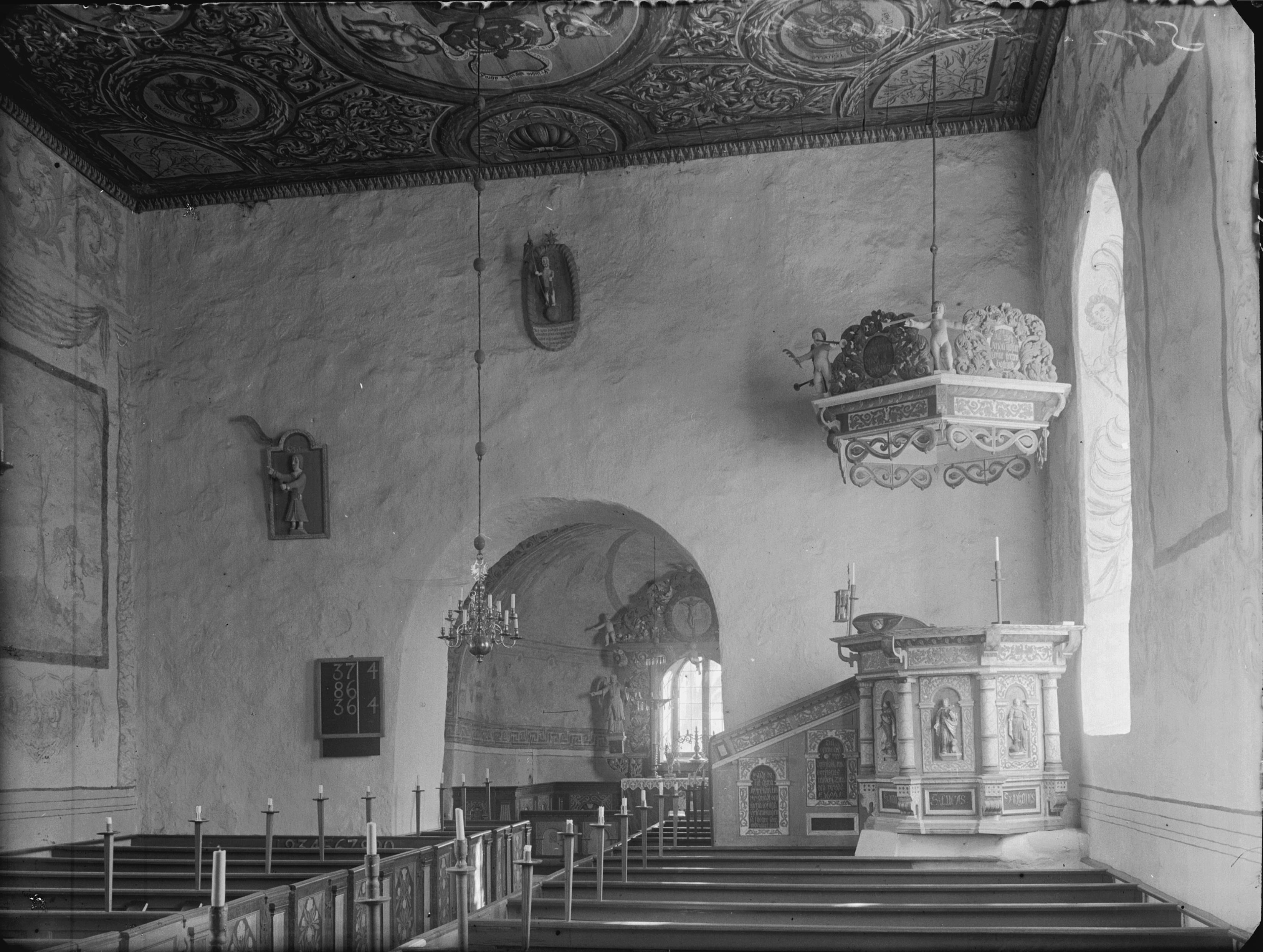 Iwar Anderson, Lannaskede kyrka (Lannaskede gamla kyrka