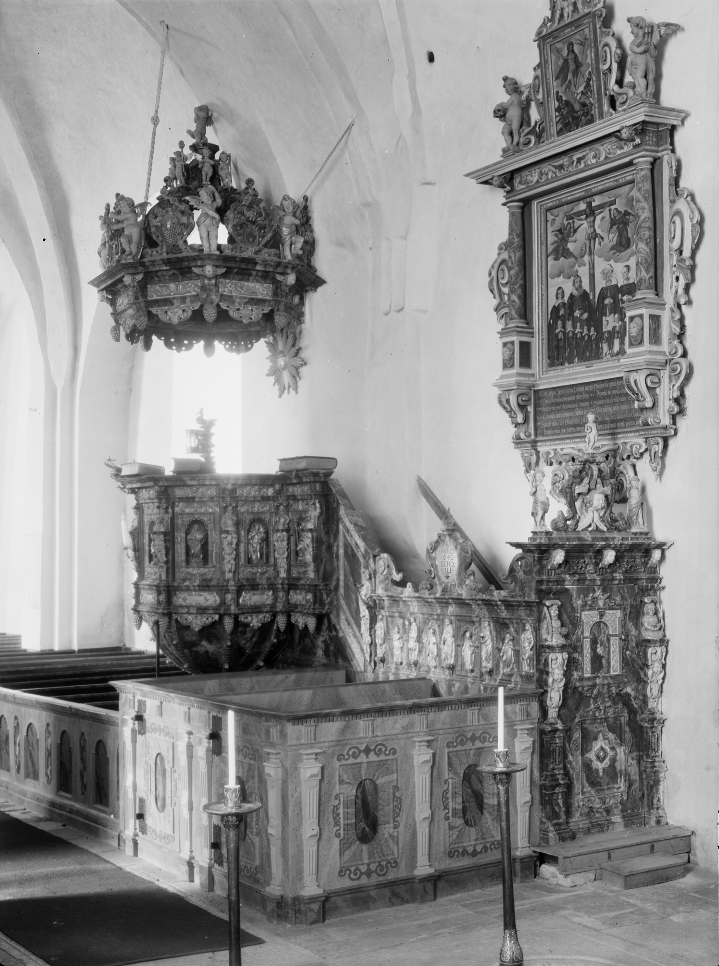 Iwar Anderson, Veckholms kyrka