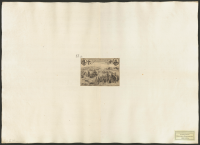 Zee Slach tusse D. E. Heer obdam en Wrangel Voor gevallen in den Orizondt den 8 Novemb. 1658.[Bild]