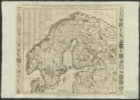 Nouvelle Carte de Scandinavie ou des Etats du Nord.[Kartografiskt material]