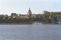 Stadsgårdskajen och Katarina kyrka