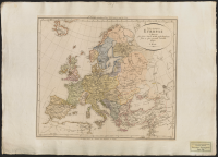 L' Europe à la fin de l'An 1000 après la naiss. de J. Chr.