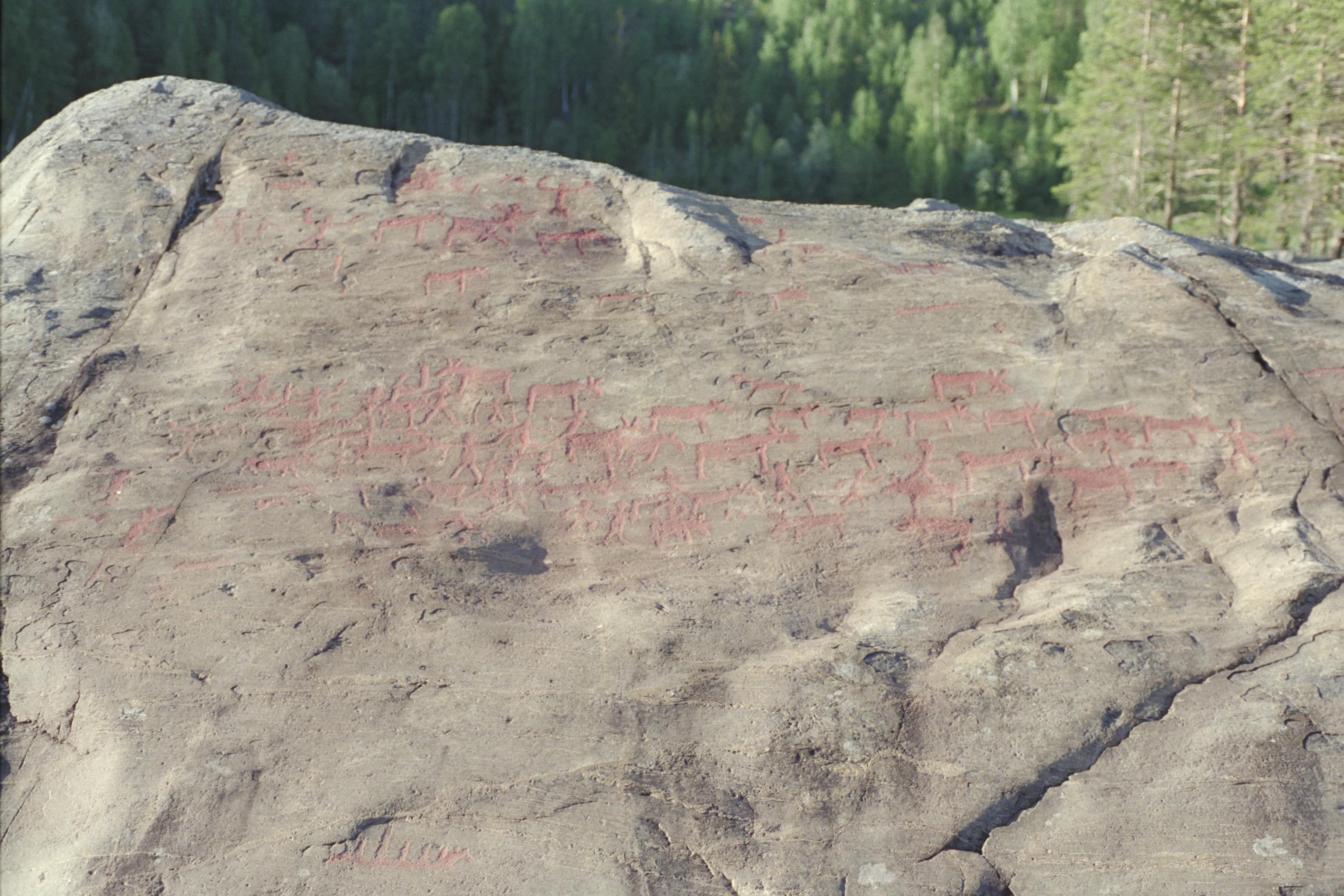 Bengt A Lundberg, Nämforsen, hällristningsområde