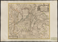 Charta som visar belägenheten så wäl af de siöar och strömmar hwilka til segelfartens inrättande imellan Götheborg wid Westerhafwet til Norrköping eller Söderköping wid Östersiön äro tjenande, ...