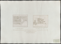 Karta öfver Borna by. || Karta öfver Stora Dala by.