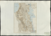 Situations charta öfwer trakten omkring Finska arméens läger ställe Lill Luolais Malm jemte Tavastehus stad..[Kartografiskt material]