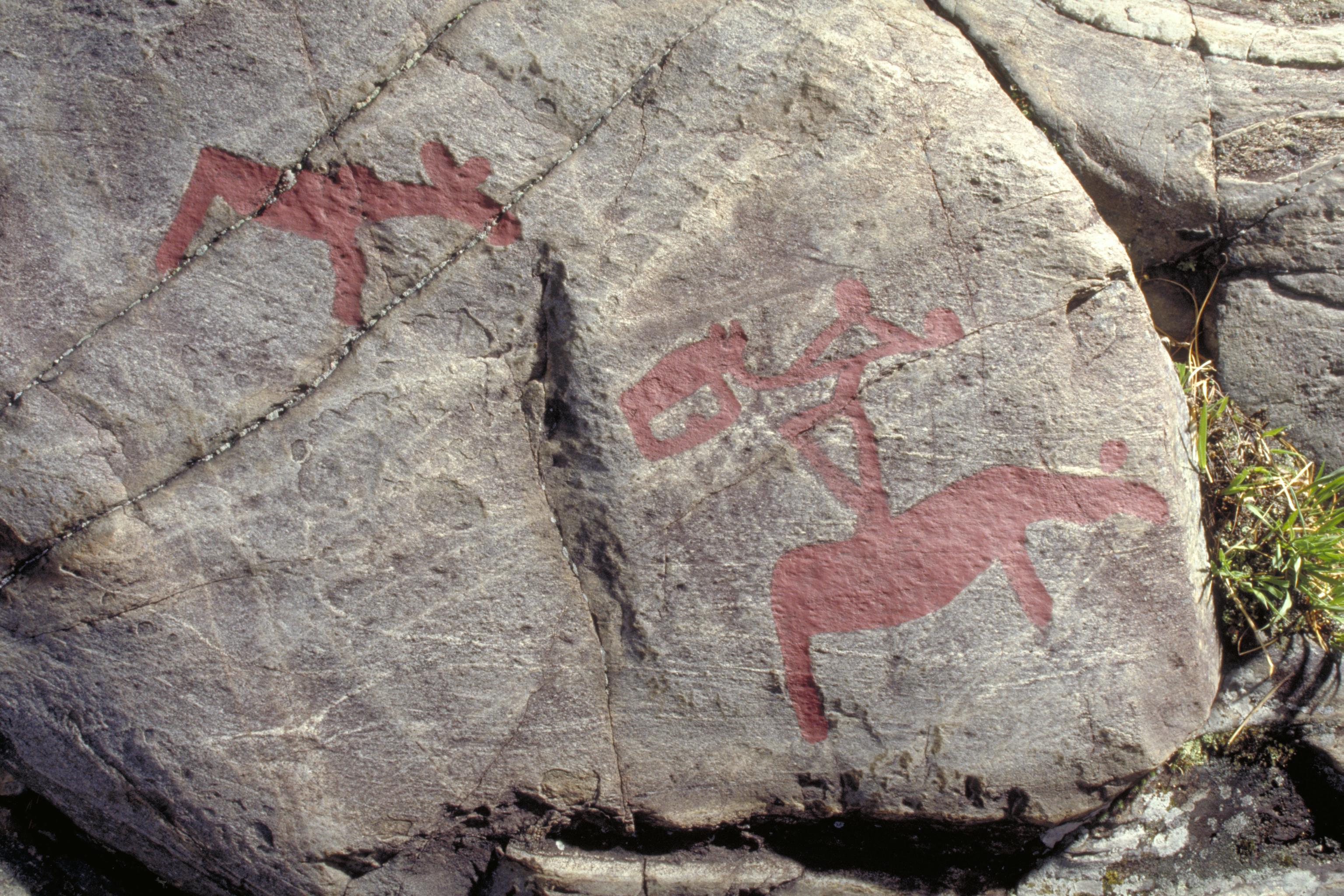 Gabriel Hildebrand, Nämforsen, hällristningsområde