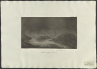 Paysage sur le haut des monts Fiällen au Milieu des Nuages.[Bild]