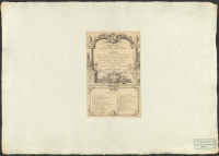 [Titelsida till Prospecter af åtskillige märkvärdige Byggnader, Säterier och Herreågärdar uti Skåne.].[Bild]