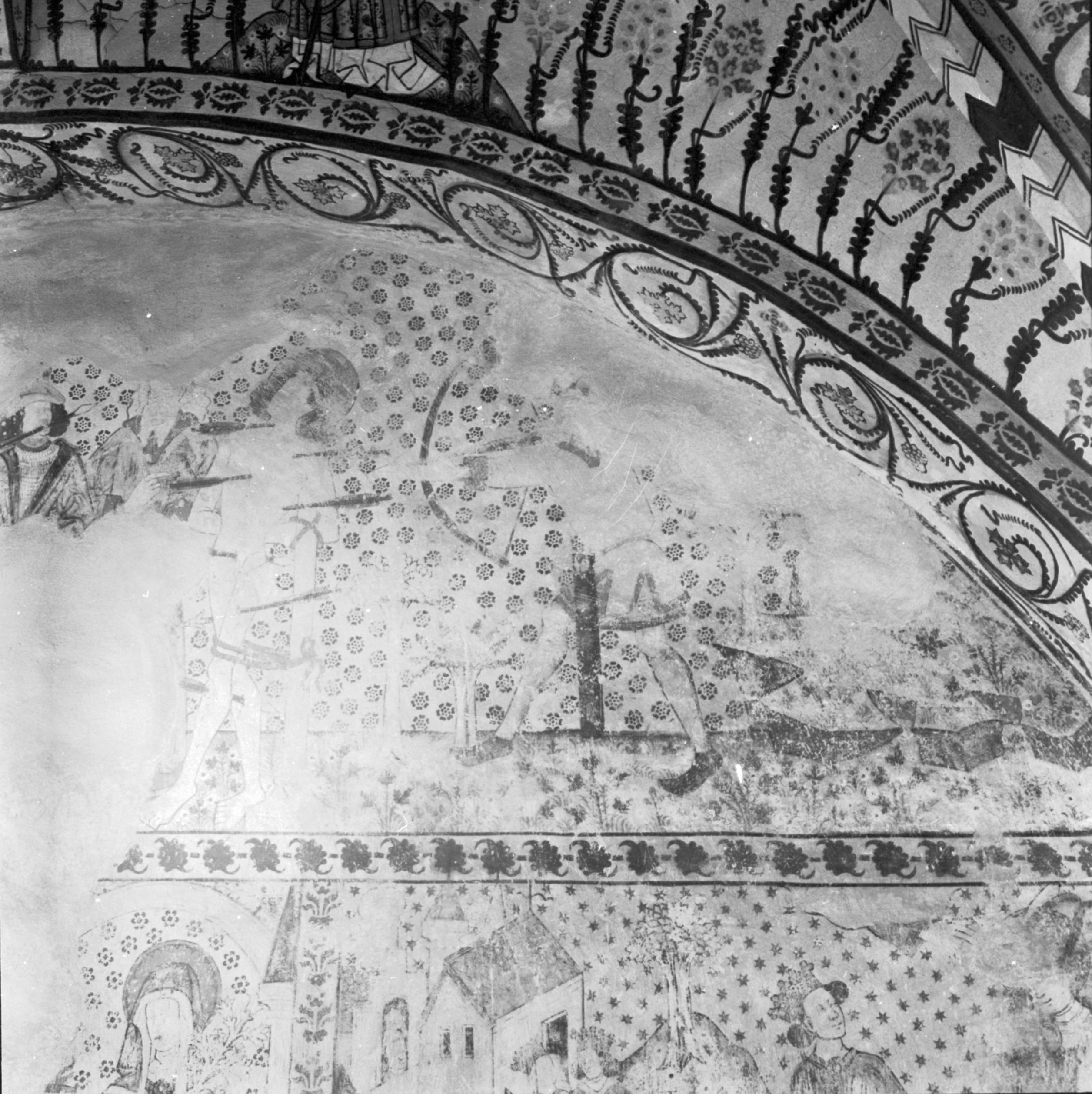 Iwar Anderson, Enånger, gamla kyrkan