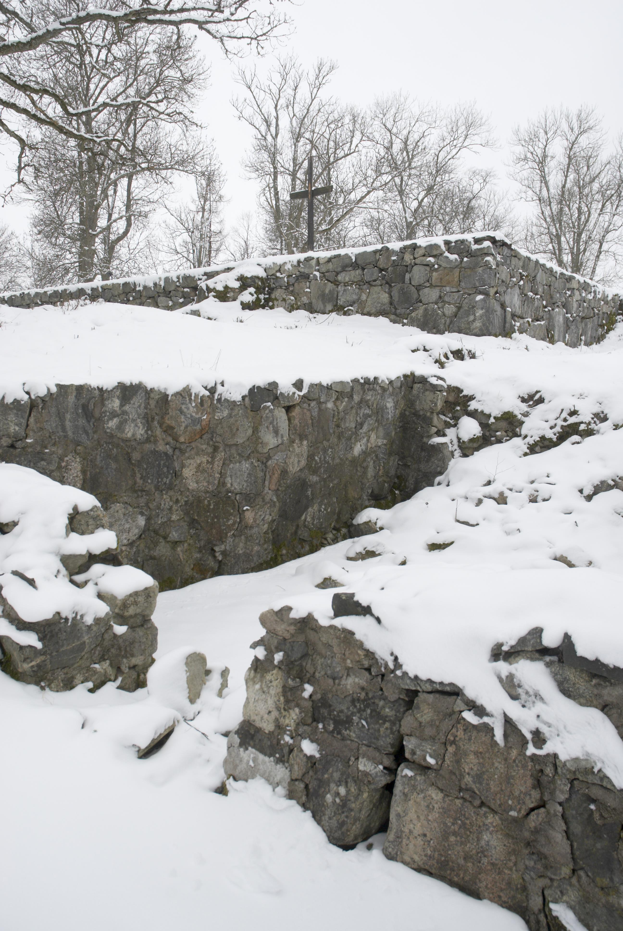 Bengt A Lundberg, Vårfruberga klosterruin