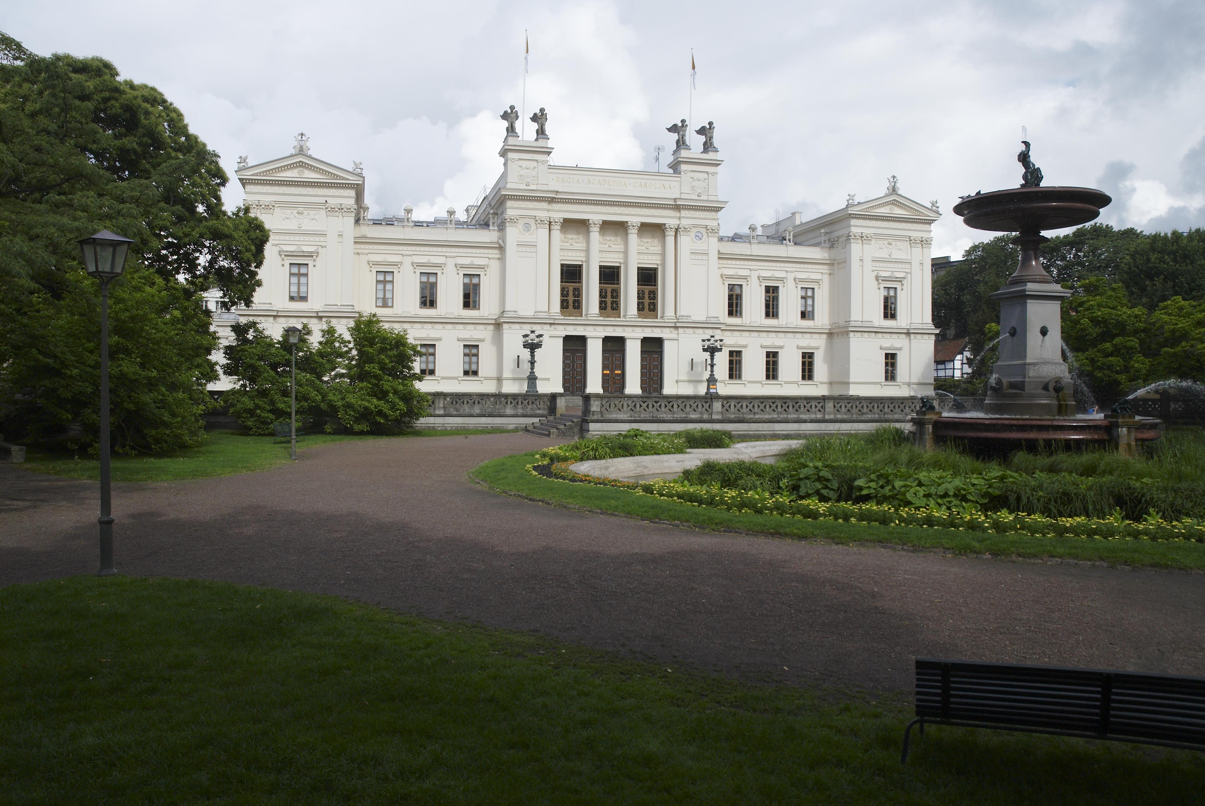 Bengt A Lundberg, Universitetshuset i Lund