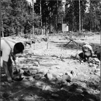 Järnskog, Hedsågens kyrkplats, Yxsjölinna