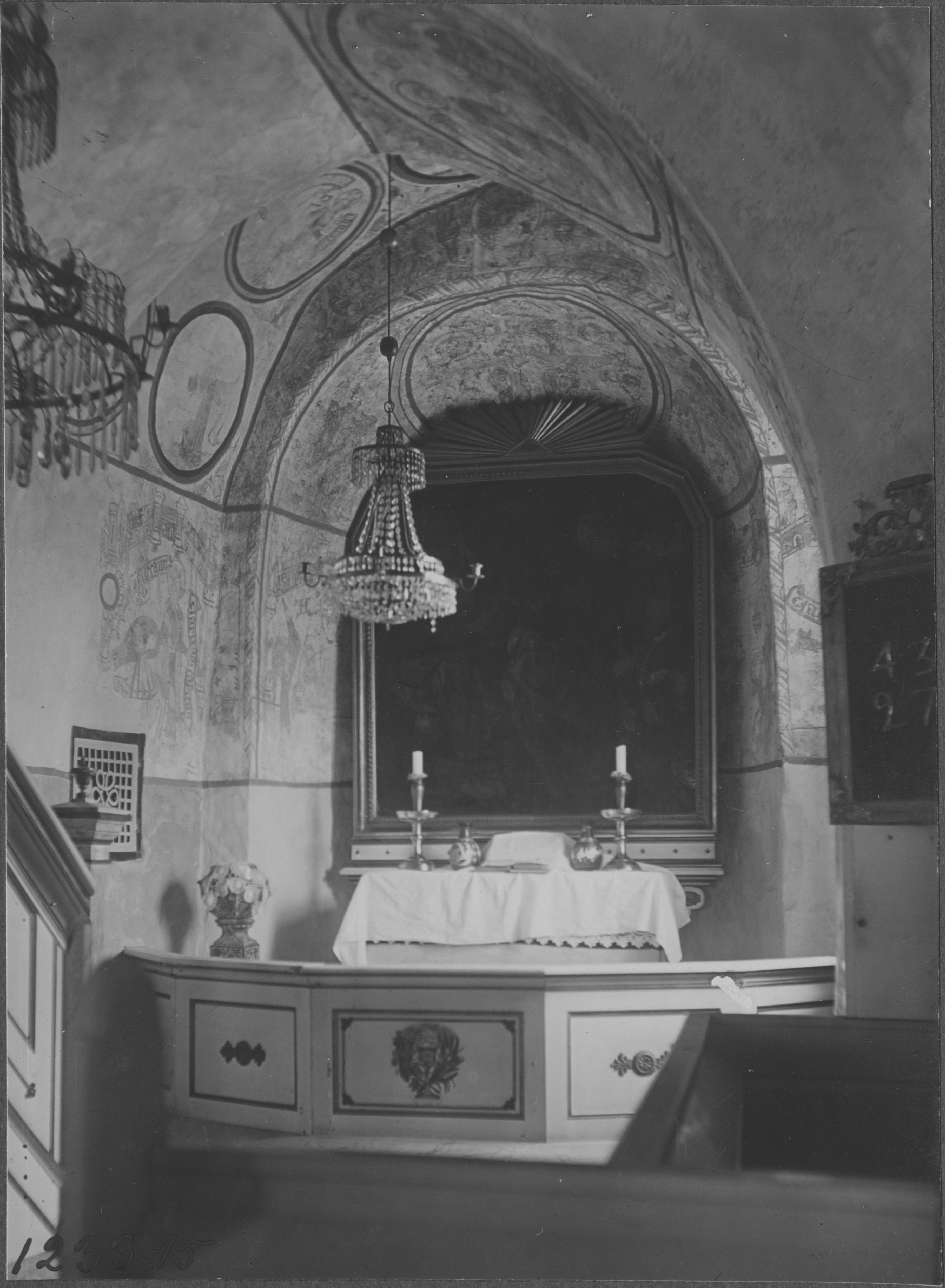 Einar Erici, Asks kyrka