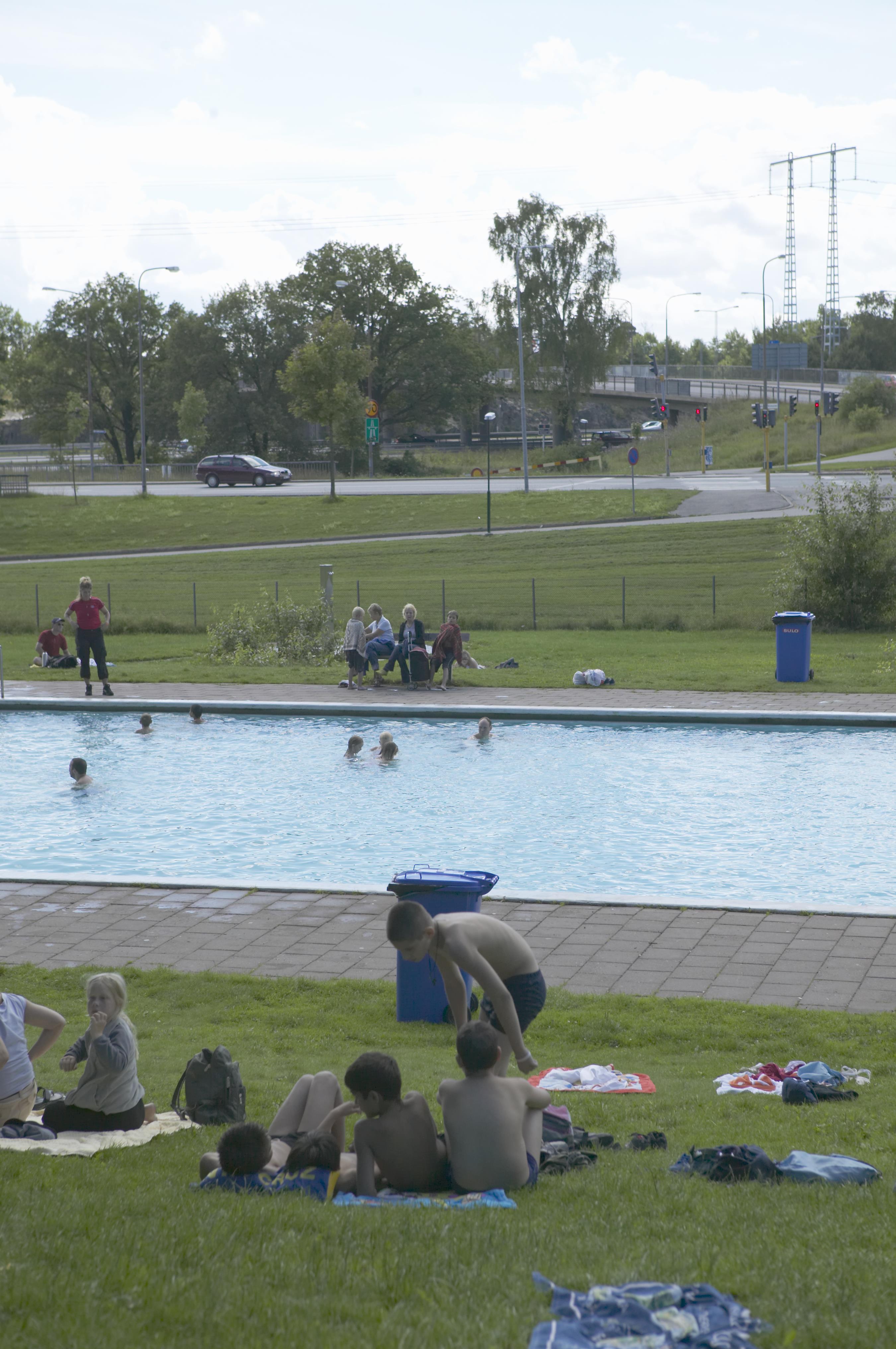 Bengt A Lundberg, Hägerstensbadet